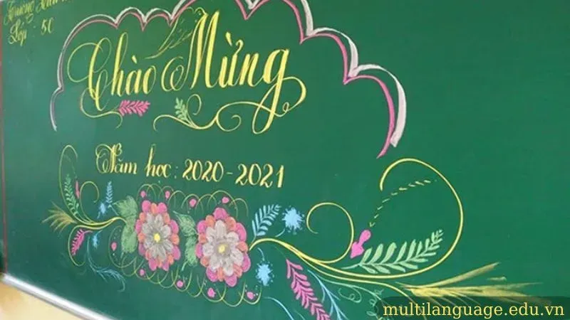 hình ảnh trang trí bảng 2
