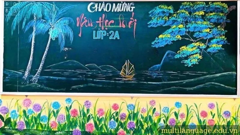hình ảnh trang trí bảng 6
