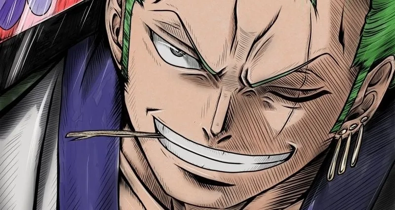 Khẳng định bản lĩnh qua avatar zoro ngầu.