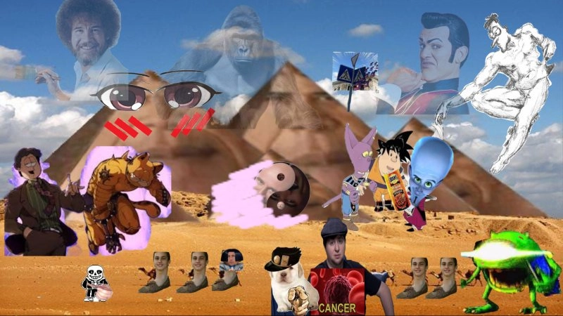 Hình nền meme hài này mang đến những giây phút thư giãn cực kỳ vui nhộn.