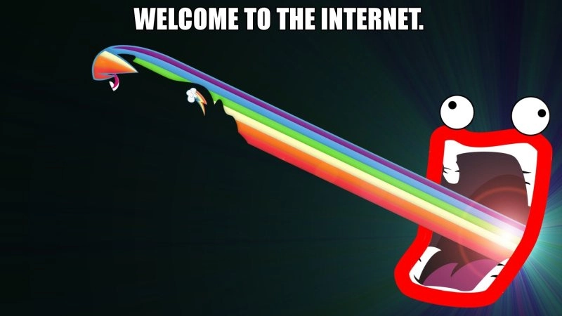 Hình nền pc meme này cực kỳ dễ thương và vui nhộn.
