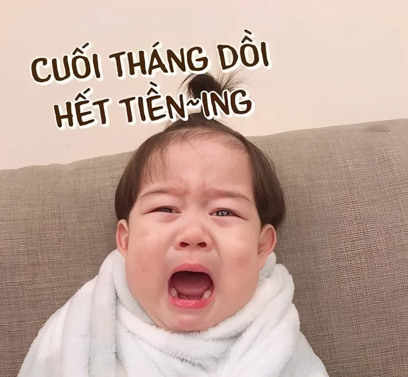 Cười lăn với những tiền đâu meme siêu hài.