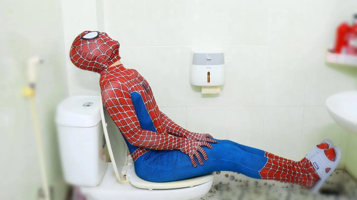 Meme 4 người nhện độc đáo, tạo nên tiếng cười sảng khoái.