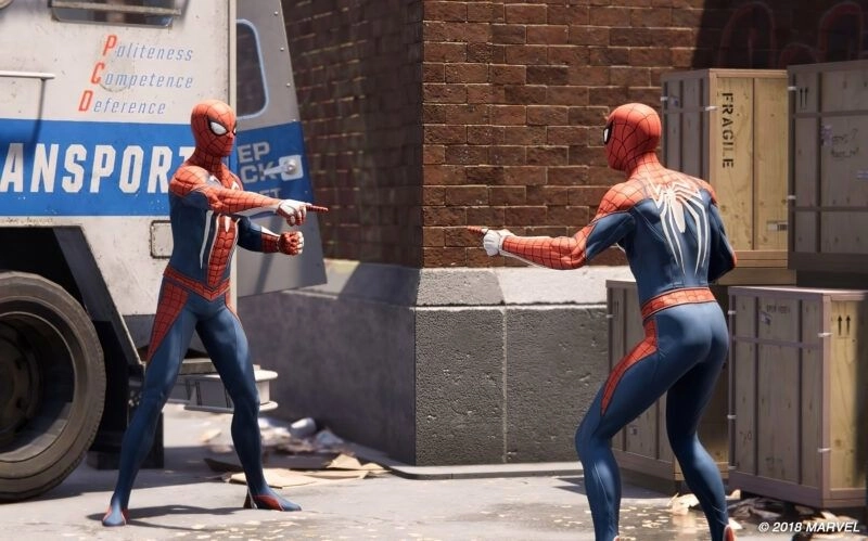 Meme 2 Spiderman siêu ngầu, làm bạn không thể nhịn cười.