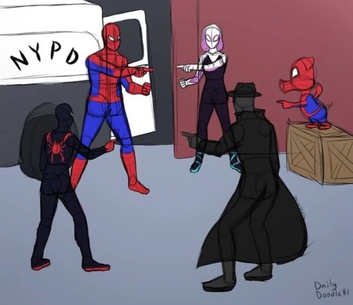 5 Spiderman meme vui nhộn và cực ngầu.
