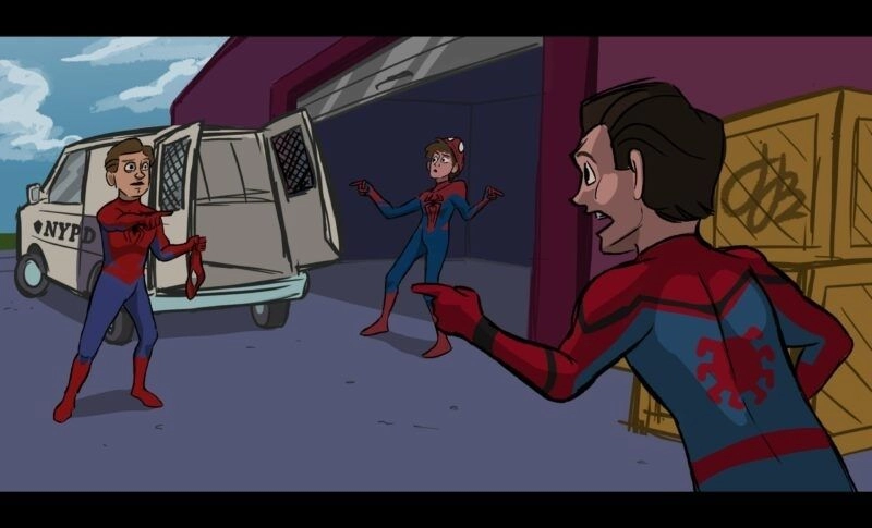 Meme Spiderman há mồm cực kỳ thú vị và bất ngờ.