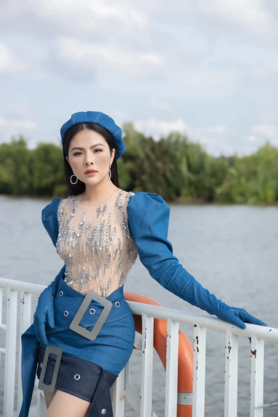 Hình ảnh diễn viên Vân Trang luôn khiến người xem yêu thích bởi vẻ đẹp giản dị, gần gũi.