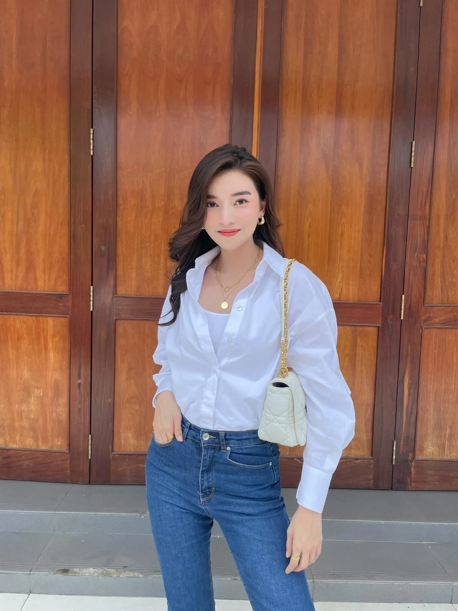 Hình ảnh diễn viên Cao Thái Hà toát lên nét đẹp tinh tế.