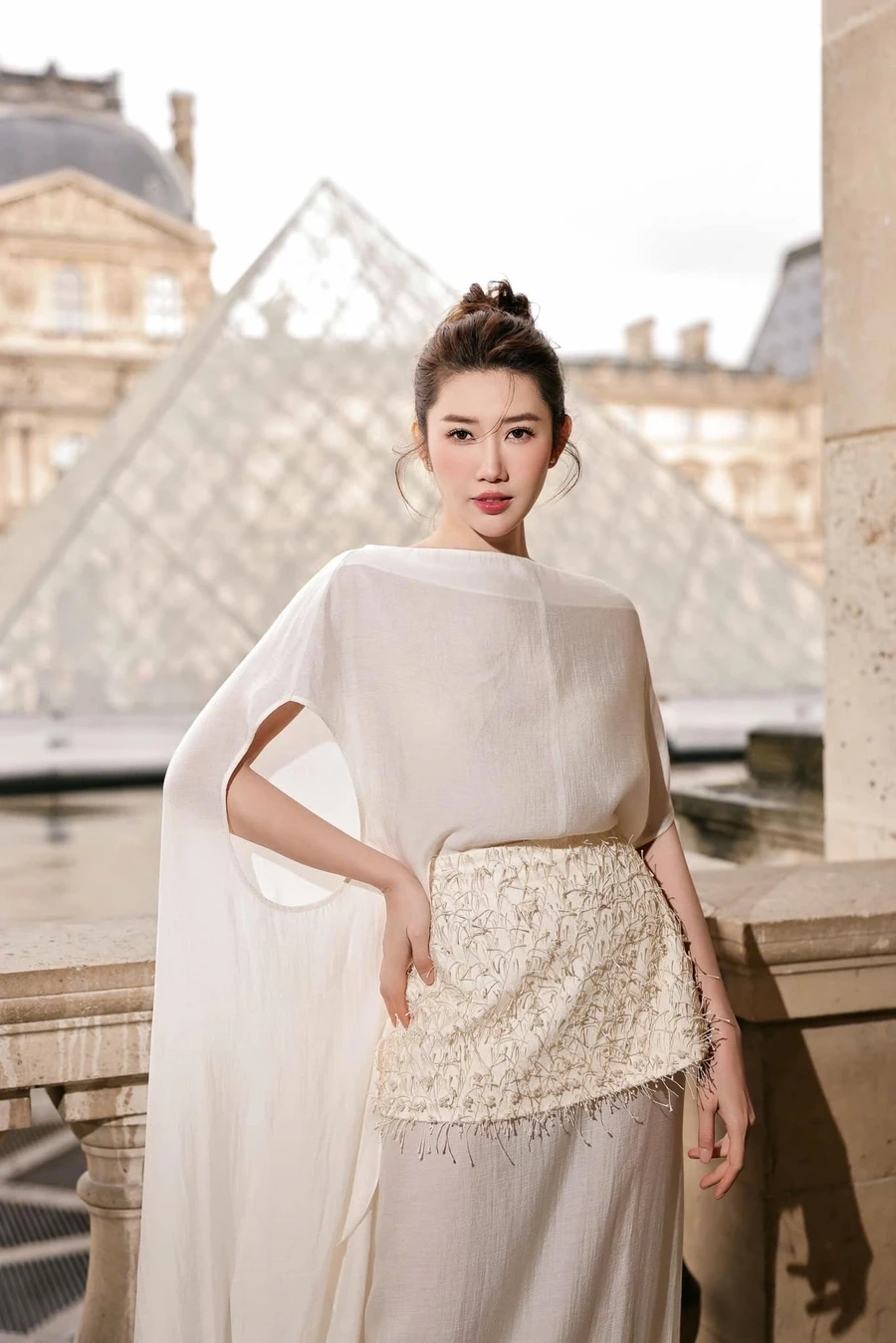 Lan Ngọc Thúy Ngân luôn khiến fan thích thú mỗi khi xuất hiện.