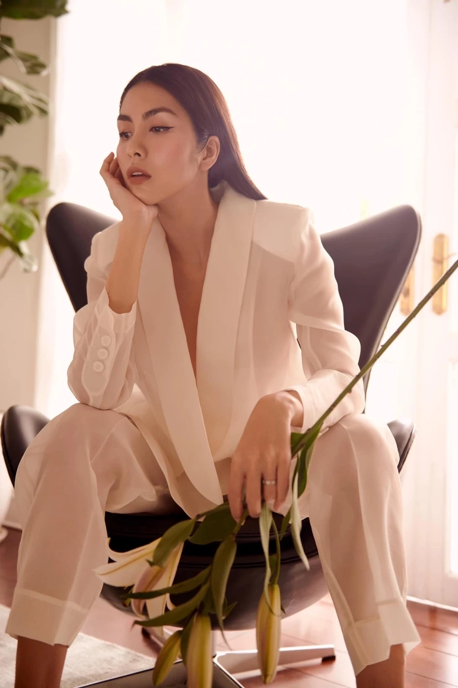 Hình Tăng Thanh Hà mỗi lần xuất hiện đều gây chú ý.
