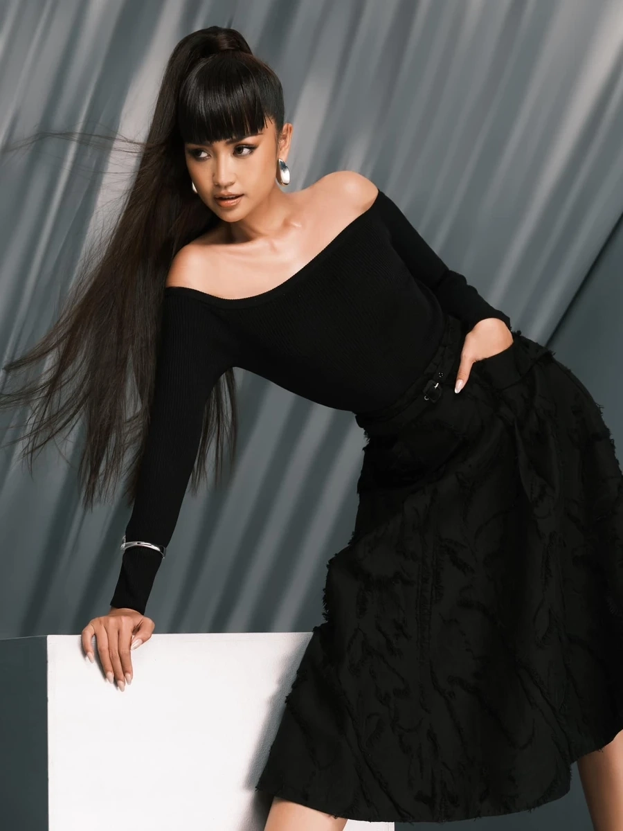 Áo dài Miss Universe 2022 của Ngọc Châu là trang phục tôn vinh nét đẹp truyền thống Việt Nam.