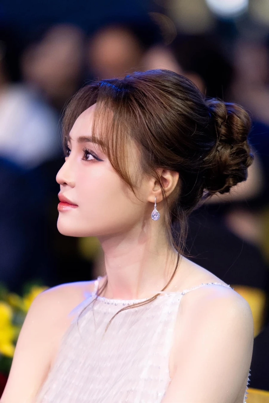 Hình ảnh Ninh Dương Lan Ngọc và Ngô Kiến Huy thân thiết ngoài đời.