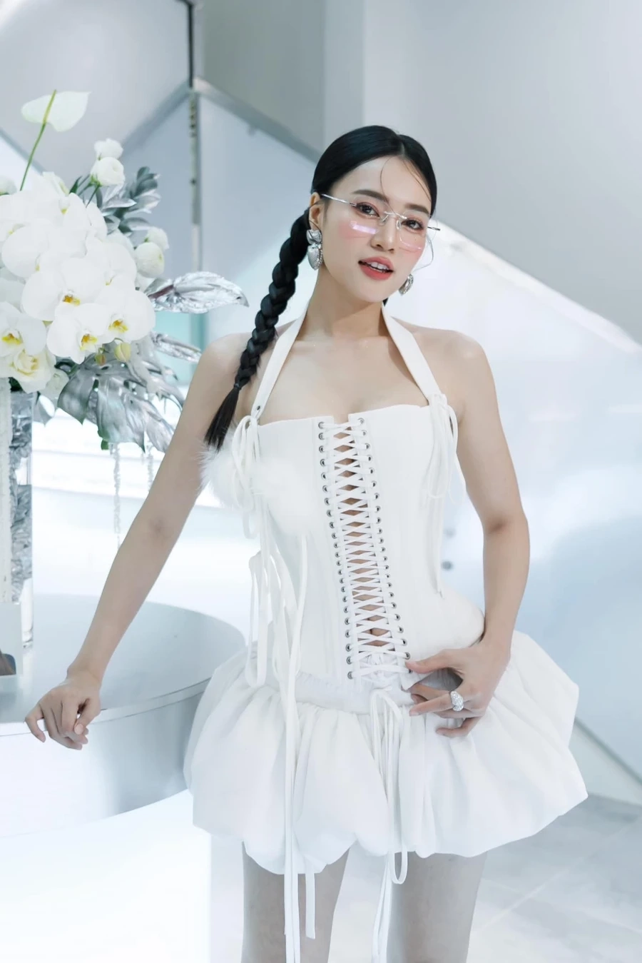 Lan Ngọc và Ngô Kiến Huy thường xuyên xuất hiện cùng nhau.