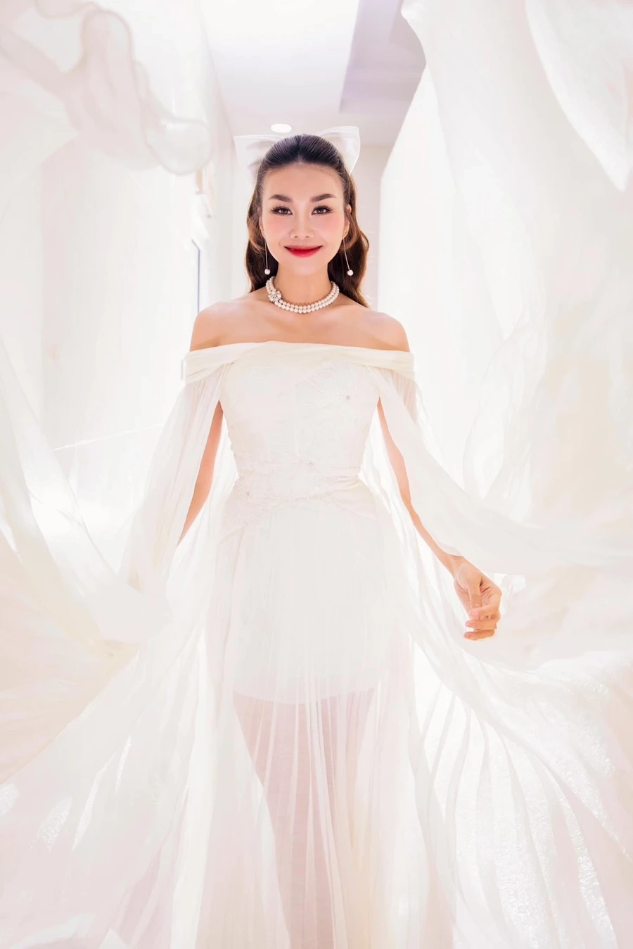 Gia đình Thanh Hằng luôn là nguồn động viên lớn đối với những thành công trong sự nghiệp của cô.