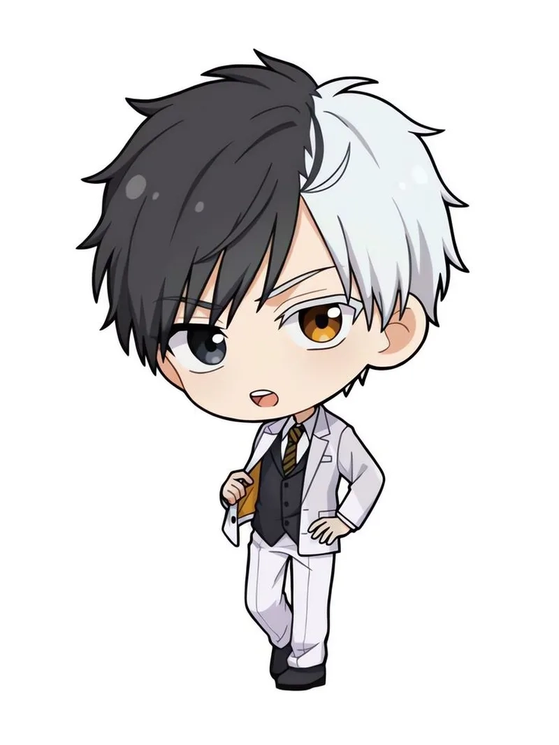 Cùng khám phá ảnh anime cute chibi nam đầy màu sắc