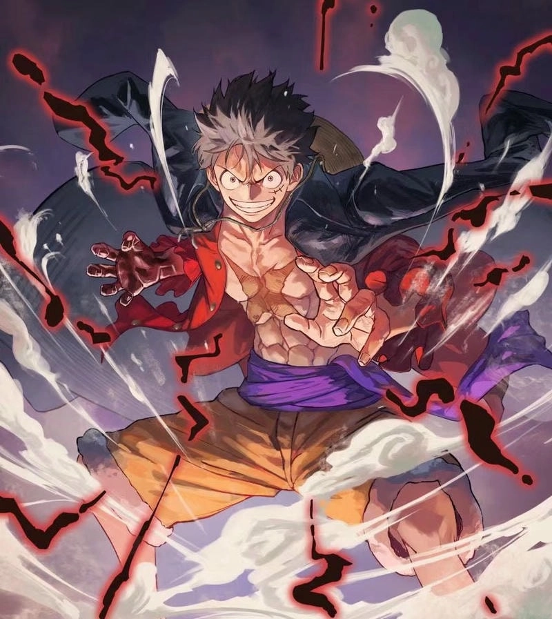 Lộ diện ảnh gear 5 của luffy chưa từng thấy