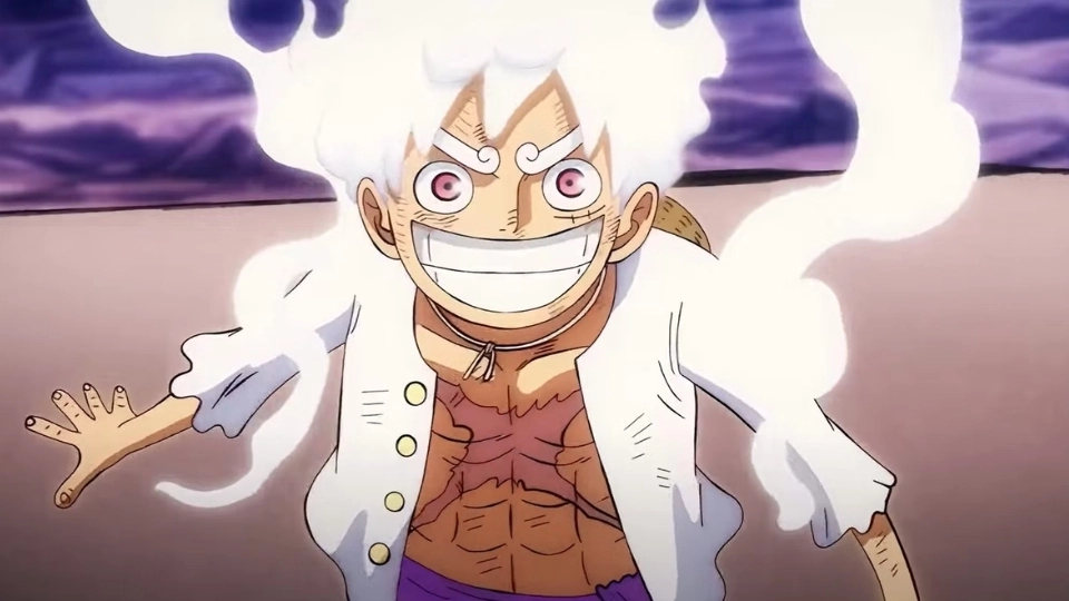 Bùng nổ hình ảnh anime ngầu luffy gear 5
