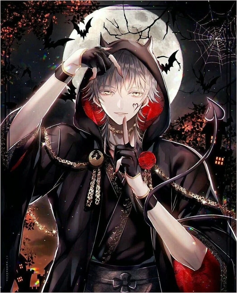 Cực chất từ ảnh anime nam ngầu lạnh lùng ác quỷ