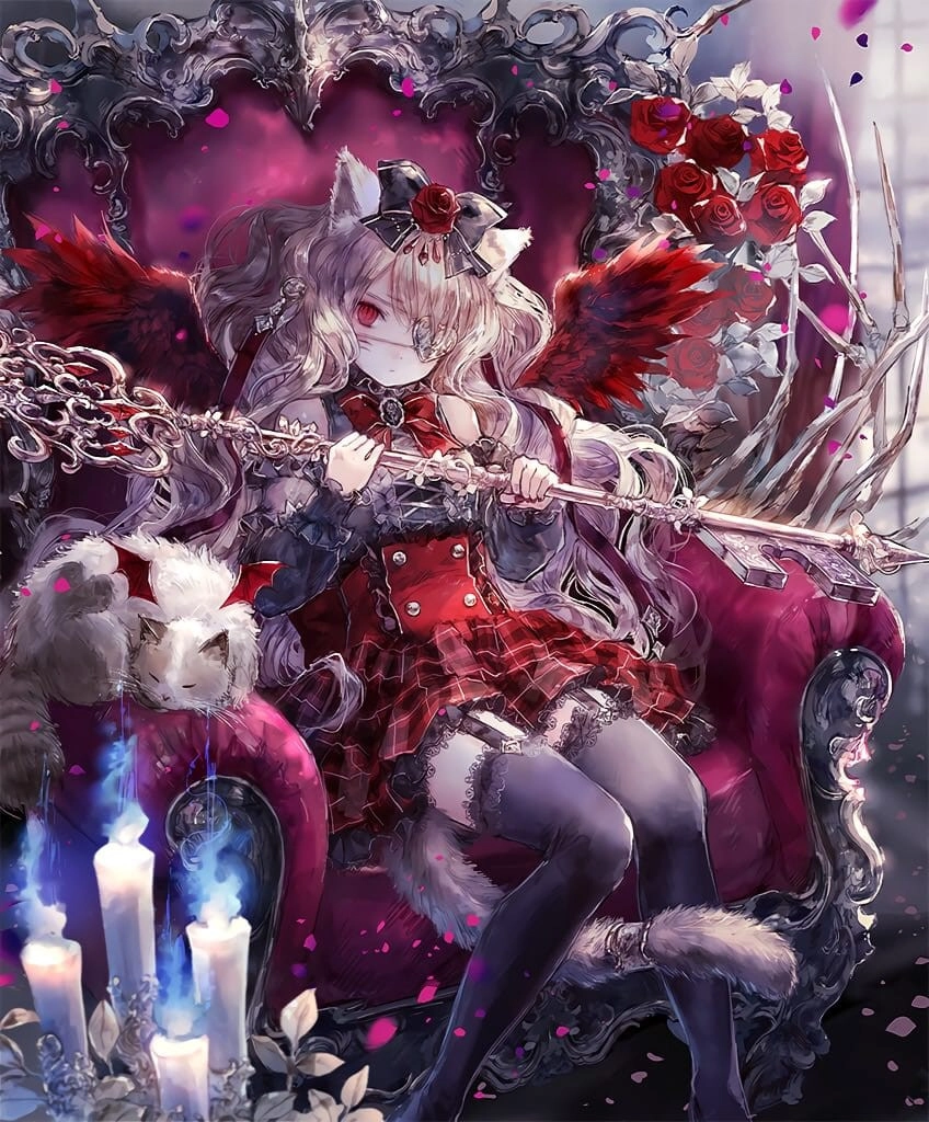 Gây ấn tượng bởi ảnh anime ngầu lạnh lùng ác quỷ nữ cực chất