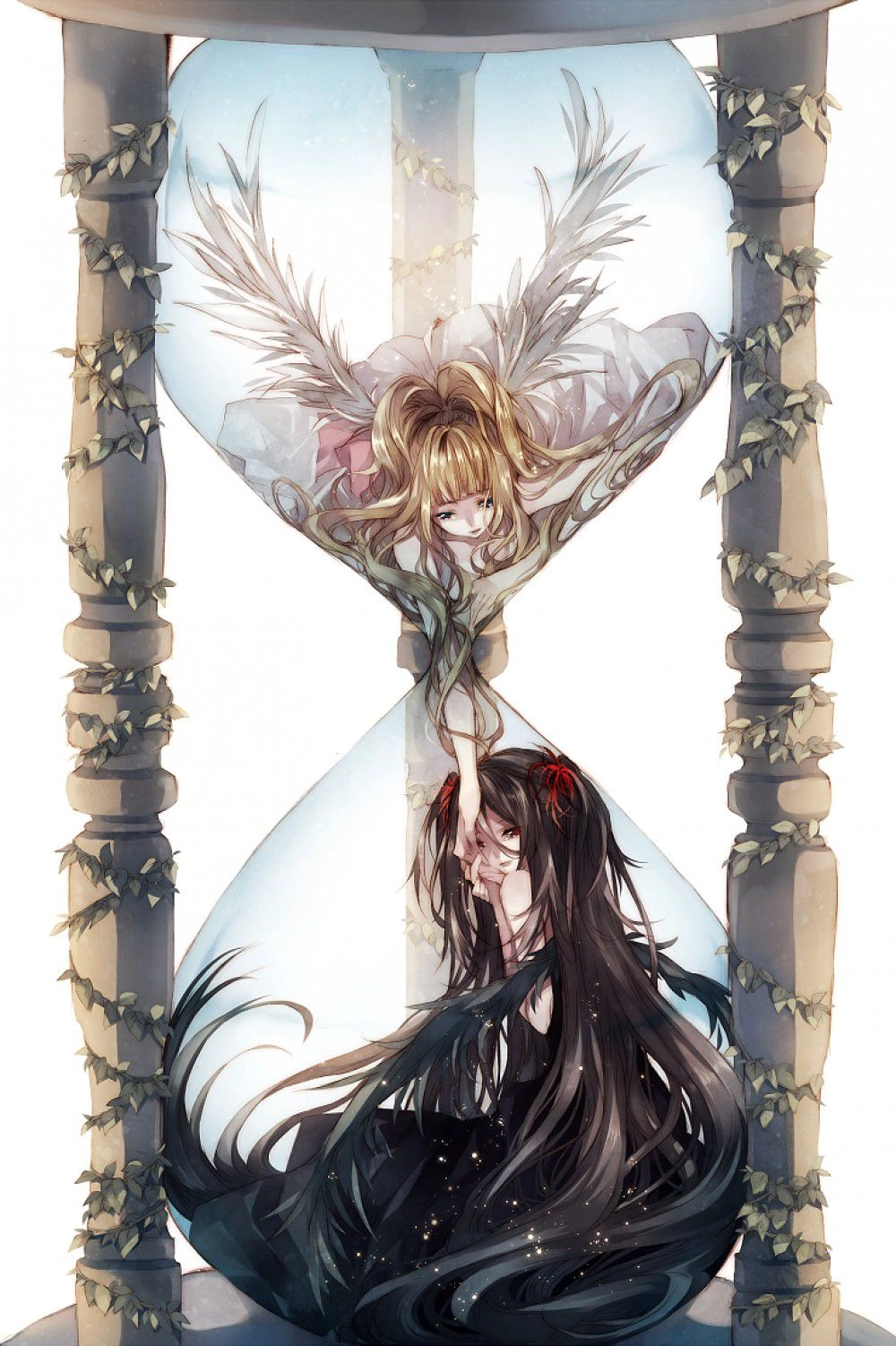 Cặp đôi huyền bí trong ảnh anime cặp đôi ác quỷ chất ngầuCặp đôi huyền bí trong ảnh anime cặp đôi ác quỷ chất ngầu