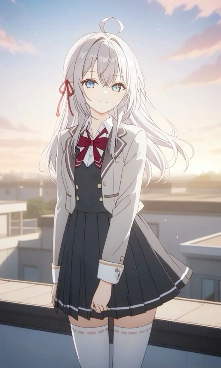 Lựa chọn anime nữ cute giúp không gian thêm dễ thương và ấm áp