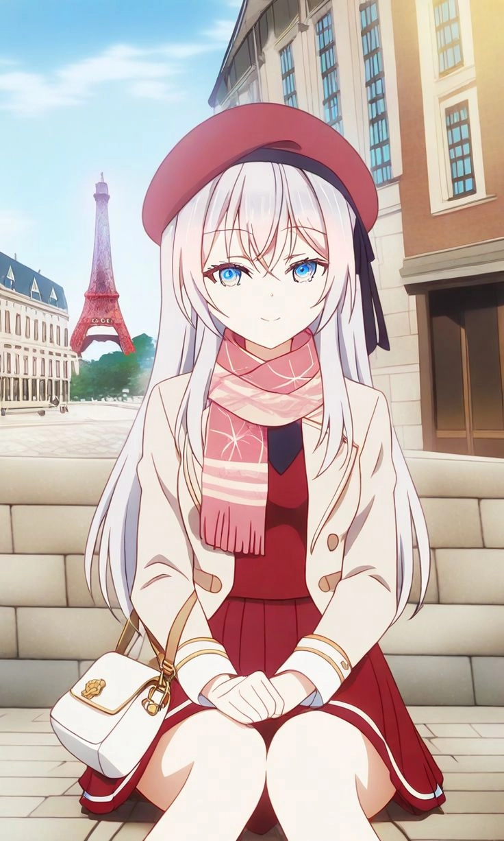 Thêm vào những ảnh anime nữ cute cho không gian vui vẻ, dễ thương
