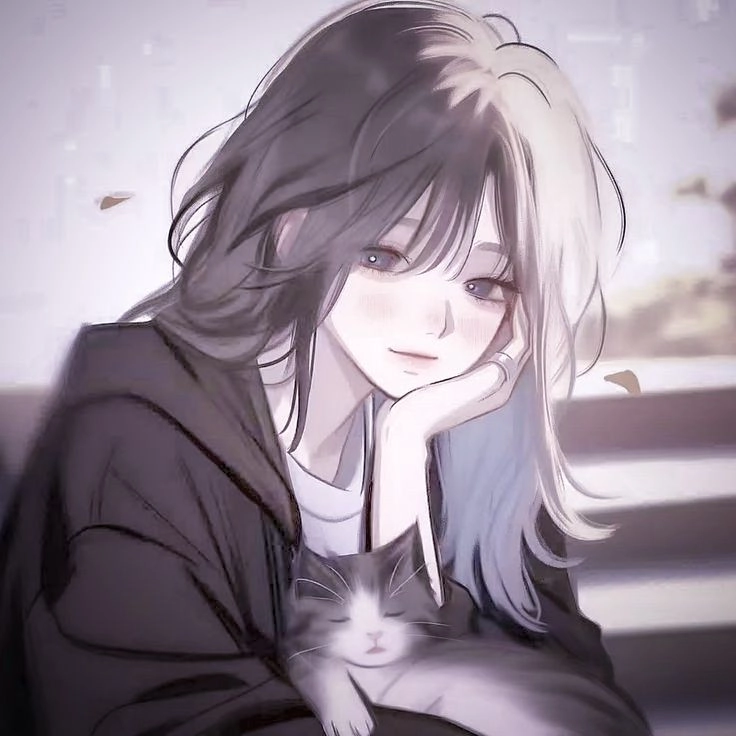 Đơn giản nhưng dễ thương hình ảnh anime nữ cute đơn giản