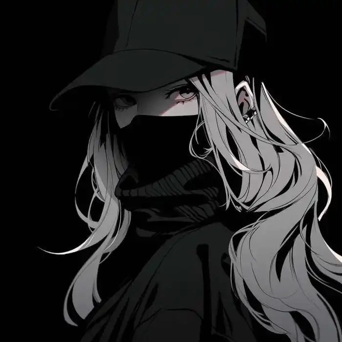 Bí ẩn đầy cuốn hút hình ảnh anime nữ ngầu lạnh lùng