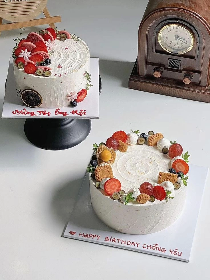Xinh xắn vừa đủ mẫu bánh sinh nhật đẹp nhỏ