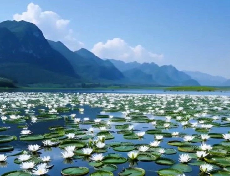 Nhẹ nhàng thư giãn trong ảnh cánh đồng hoa chill