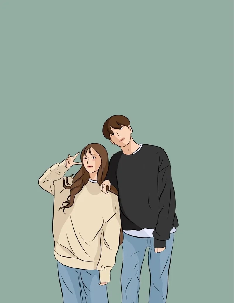 avatar đôi đẹp ngầu phong cách và nổi bật cực chất