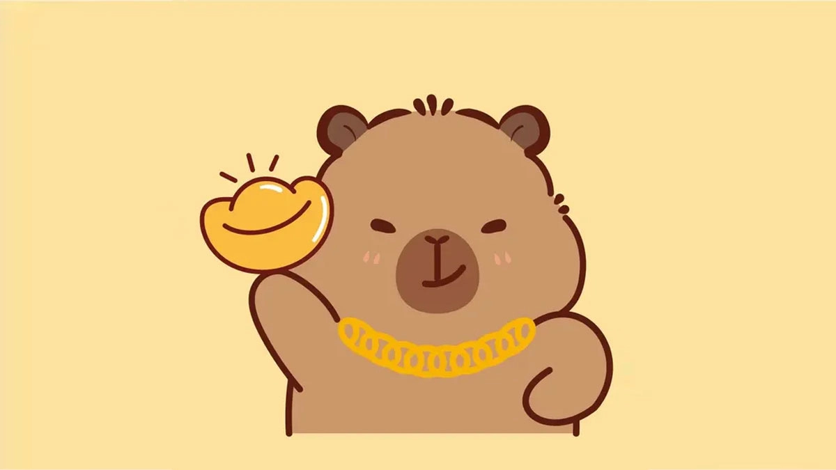 ảnh capybara 4k chân thật như đời thực