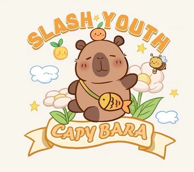 hình ảnh capybara đơn giản mà vẫn dễ thương hết nấc
