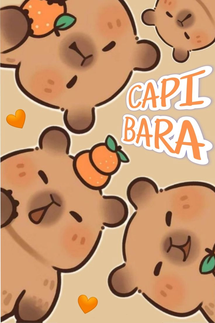 ảnh capybara 3d sống động từng chi tiết