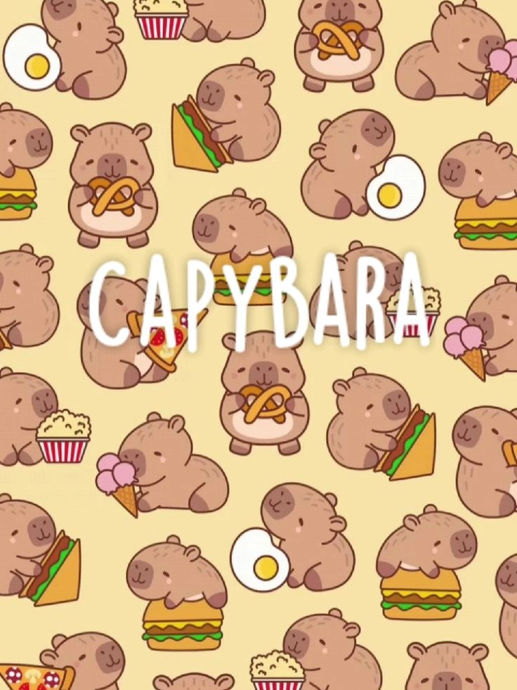 các hình ảnh capybara mang đến cảm giác thư giãn
