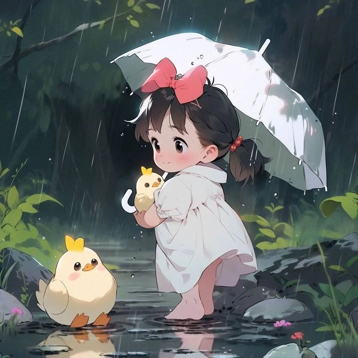 Bộ sưu tập ảnh chibi nữ cute cực kỳ đáng yêu và ngọt ngào