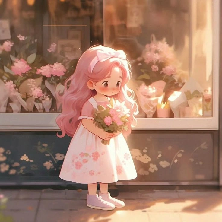Thêm vào bộ sưu tập ảnh cute chibi với màu sắc rực rỡ