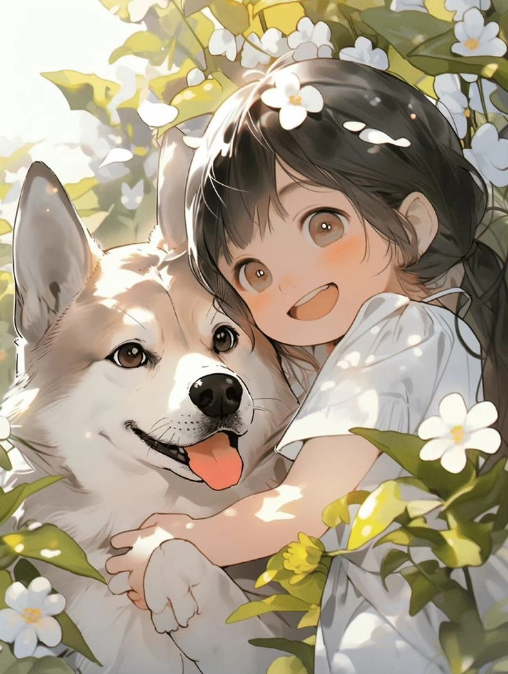 Lan tỏa tình yêu thú cưng cùng hình cute chó con