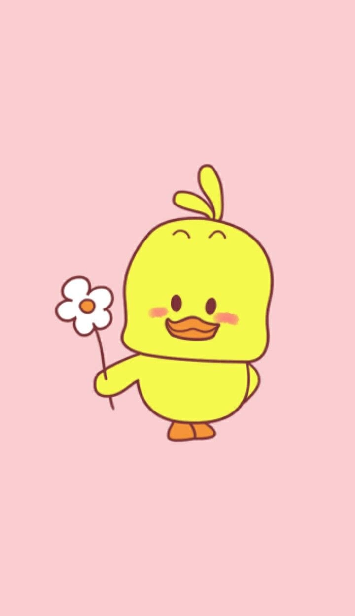 Mỗi ngày đều tươi sáng với ảnh con vịt màu vàng