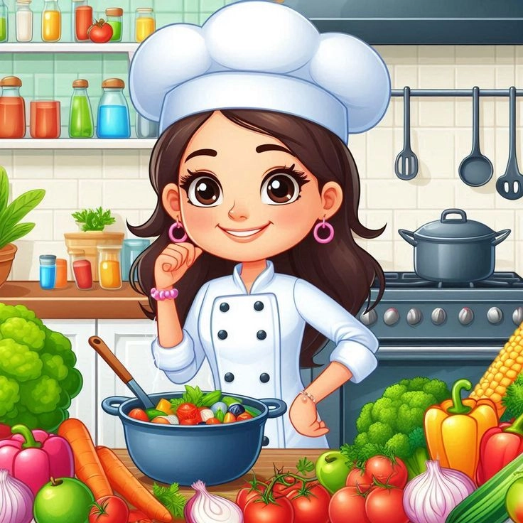 Bộ sưu tập ảnh đầu bếp chibi độc đáo