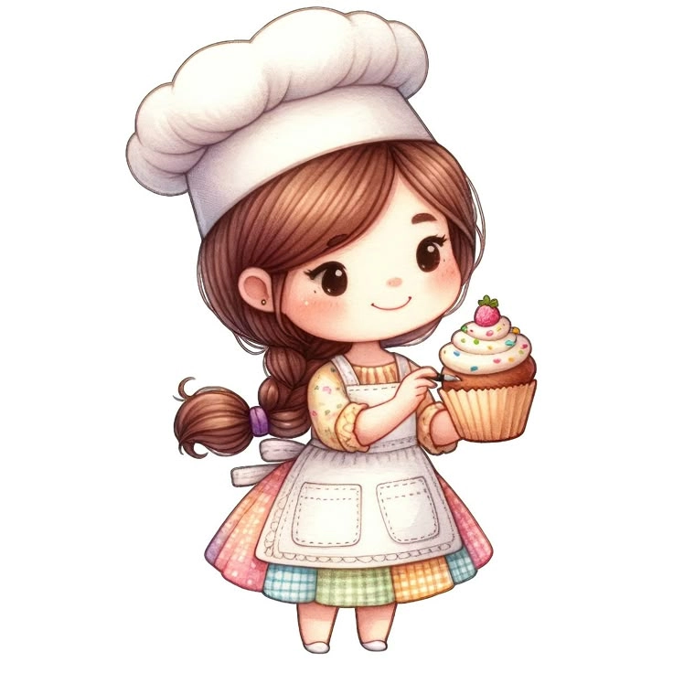 Vui nhộn và sáng tạo cùng ảnh đầu bếp hoạt hình