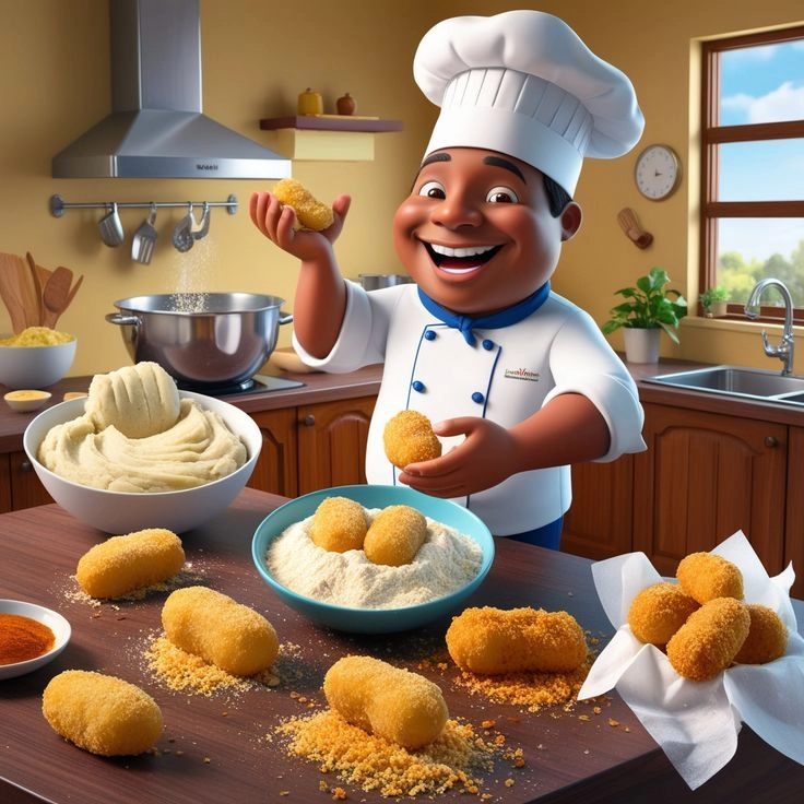 Sôi động và ngộ nghĩnh với hình đầu bếp hoạt hình