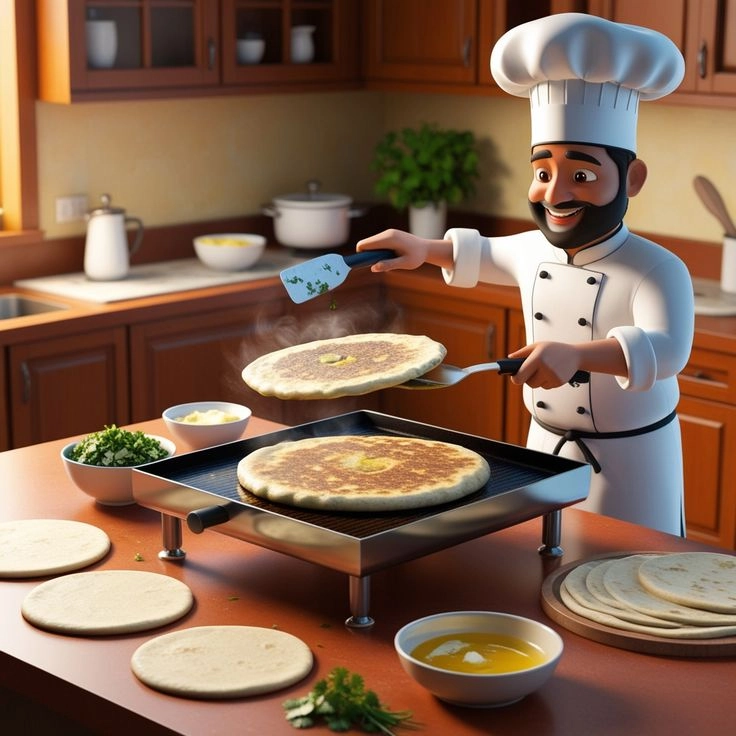 Vui vẻ và hài hước cùng hình đầu bếp ngộ nghĩnh