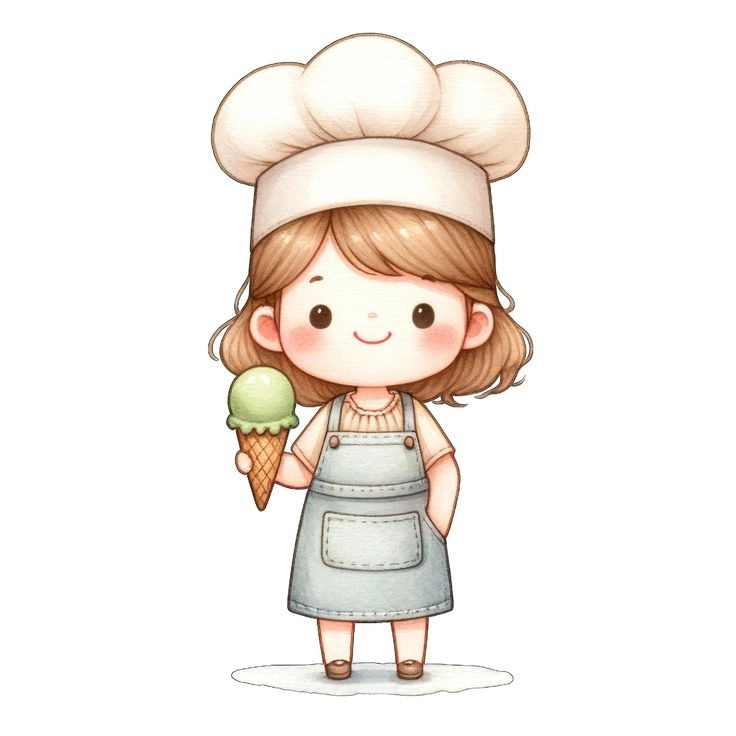 Dễ thương hết nấc với đầu bếp chibi