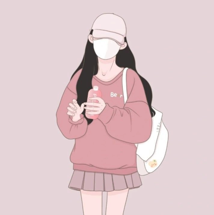 ảnh cô gái đội mũ dịu dàng giữa phố đông người