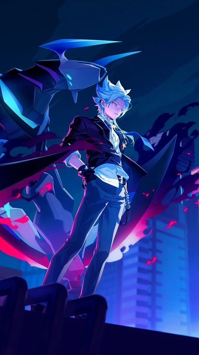 Phong cách mạnh mẽ với ảnh động anime nam