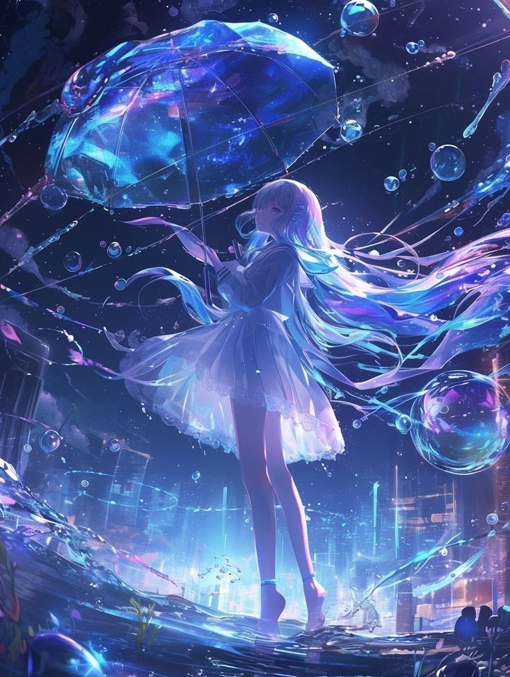 Nét nghệ thuật trong ảnh động đẹp anime