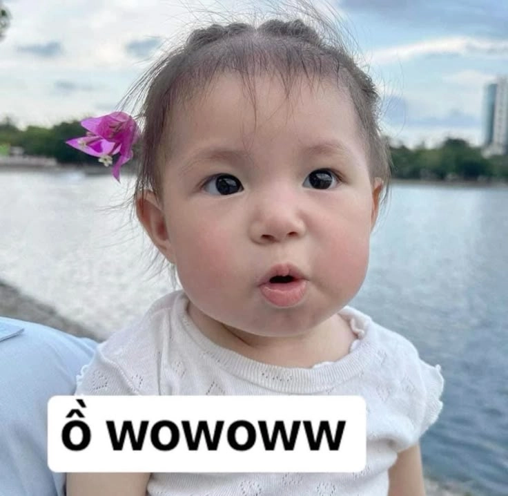 Lưu ngay bộ ảnh meme em bé siêu ngộ nghĩnh và vui nhộn