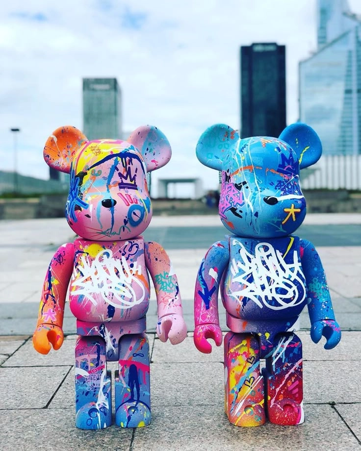 bearbrick hình nền điện thoại cực kỳ ấn tượng và ngầu