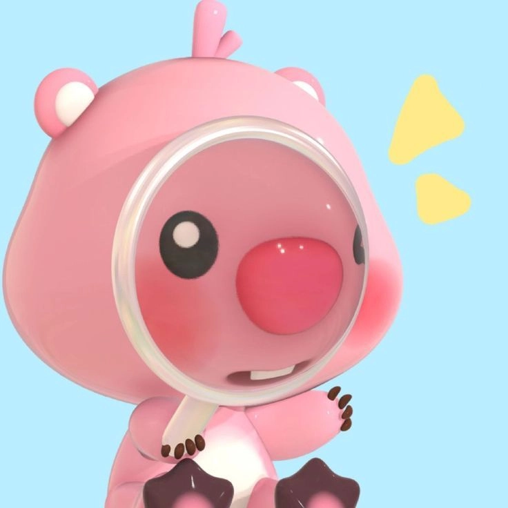 Vẻ ngây ngô đặc trưng qua ảnh loopy vô tri cute